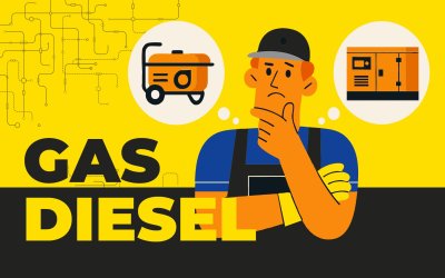 ¿Grupo electrógeno a Gas o Diésel? Cómo elegir la mejor opción
