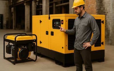 Grupo electrógeno vs. generador eléctrico: ¿Son lo mismo?